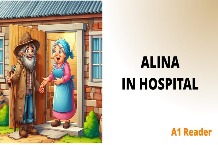 Grandma welcomes a poor man in her house. Alina in hospital