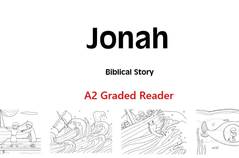 Jonah biblical story A2 graded reader